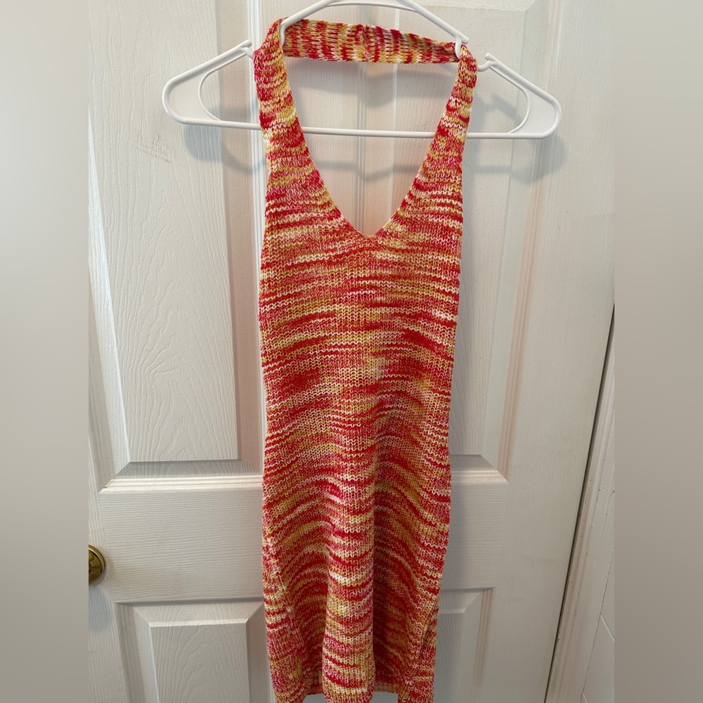 Shein knit halter dress